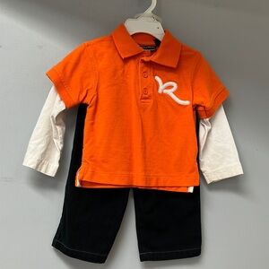 Roca wear 2pc pant set.